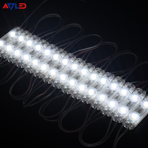 Módulo de tira LED 2835 de inyección de píxeles, 20 piezas/cadena, retroiluminación LED SMD flexible, módulo de 2 lentes, 0.72W, para letreros publicitarios y cajas de luz. - Product Image 1