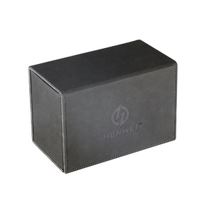 Caja de cubierta de cuero PU impresa con logotipo personalizado para juegos de mesa, tamaño personalizable, embalaje de regalo, tarjetero, juego de mesa, función de colección - Product Image 5