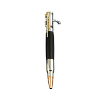 Stylo à bille rétractable tactique d'extérieur en métal, anti-stress, outil d'écriture de bureau, papeterie scolaire, souvenir sportif