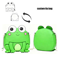 Bolsos Ita con Forma de Animal Geométrico Personalizados, Personalizables para Fanáticos del Anime, Juegos y Películas, Bolso de Mano Ita, Mochila