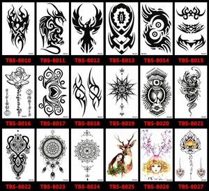 Fashionable Men <strong>Cool</strong> Body Art Tattoo <strong>Sticker</strong>/Temporary Arm Tattoo <strong>Stickers</strong> - Product Image 3