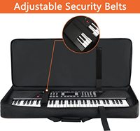 Custom Large Padded Piano Bag Keyboard Storage Cover Piano Keyboard Carrier Bag Carry case 61key Musical Instrument Bag