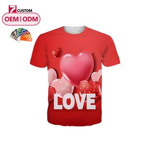 T-Shirt Casual da Uomo con Logo Personalizzato, Manica Corta con Stampa Digitale 3D - Product Image 1