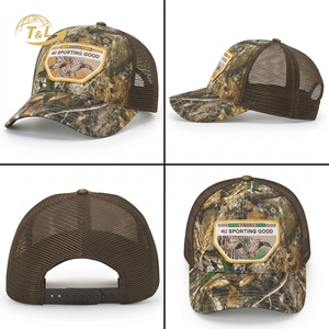 Casquette Snapback 6 Panneaux en Coton et Maille Personnalisée 4U de Haute Qualité, Réglable, Respirante, pour Sports de Plein Air, avec Logo Brodé, Tendance, Décontractée, Unisexe - Product Image 6