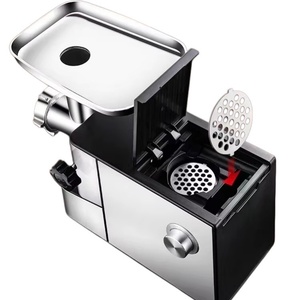 Hachoir à viande commercial intelligent haute puissance avec moteur puissant pour un hachage efficace de la viande. Fonctionnement automatique E - Product Image 3