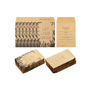 <strong>Custom</strong> Seed Packet <strong>Envelopes</strong> Unfilled <strong>Kraft</strong> Wedding Favors Packets Self Adhesive Rustic Seed <strong>Envelopes</strong> - Product Image 1