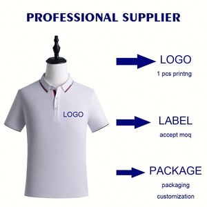 Design High Quality Unisex Short Blank Tees Polos Custom Logo OEM Manufacturer 100% Coton Printing Polo <b>Shirts</b> - Product Image 2
