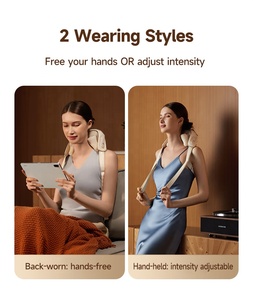 Pijat Shiatsu Elektrik USB Charger Portabel untuk Bahu dan Leher dengan Pijatan Tangan - Product Image 5