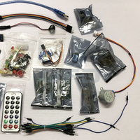 Kits électroniques de bricolage R3 Kit de démarrage complet de composants de base Modules de projets d'apprentissage R3 Kit de bricolage électronique