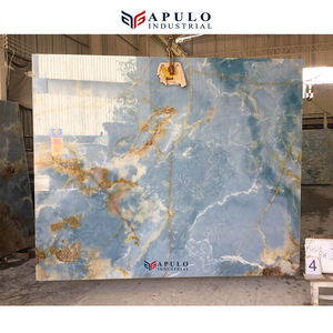 Tối Trang Trí Nội Thất Vàng Tĩnh Mạch Tĩnh Mạch Màu Xanh Màu Sàn Đá Gạch 12X12 Sàn <span class=keywords><strong>Onyx</strong></span> St Màu Xanh Ngọc Bích Đá Cẩm Thạch Sàn tấm - Product Image 4