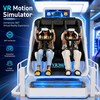 Nouvel équipement de réalité virtuelle, chaise VR, réalité virtuelle 9D, 360° °   Machine de jeu VR rotative pour centre d'amusement