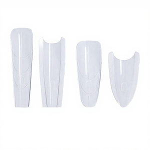 Nuevo Molde Dual para <span class=keywords><strong>Uñas</strong></span> de Almendra, Herramienta de Escultura de <span class=keywords><strong>Uñas</strong></span> PMMA sin Rastro, Marca Privada, Extensión Rápida de <span class=keywords><strong>Uñas</strong></span> Postizas - Product Image 1