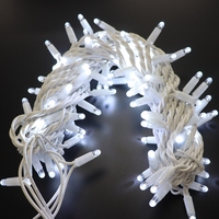 IP67 Wasserdichte Outdoor-Weihnachts-LED-Lichterkette 10m 20m Gummi kabel Blink kette für Garten für Garten dekorationen