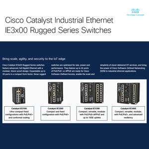 Cisco Catalyst Industrial <strong>Ethernet</strong> IE3x00 Rugged Series <strong>Switches</strong> IE-3200-8P2S-E - Product Image 4