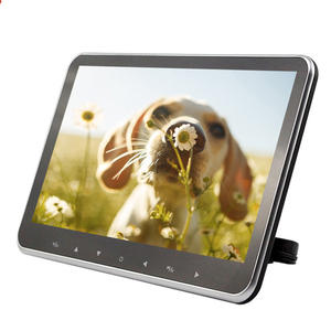 مصنع الجملة 10 بوصة راصد مسند الرأس MP5 سيارة شاشة 1366*768 سيارة عرض - Product Image 2