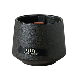 C & H Creative pot en céramique givré <span class=keywords><strong>bougie</strong></span> huile cire de soja apaisant sommeil maison parfum ornements cadeau d'anniversaire <span class=keywords><strong>bougie</strong></span> d'aromathérapie - Product Image 4