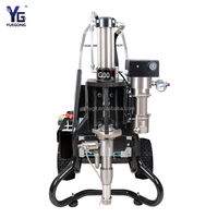 Machine de pulvérisation sans air à essence professionnelle YG G90, moteur 13HP, revêtements à base d'huile, pulvérisateur hydraulique en polyéthylène, silicone