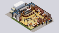 CHEFMAX Équipement de cuisine pour restaurants de restauration rapide, Burger, KFC, McDonald's