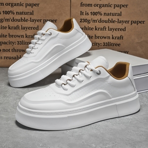 Chaussures décontractées tendance et polyvalentes à semelles épaisses, confortables, souples, rehaussantes, légères et respirantes - Product Image 3