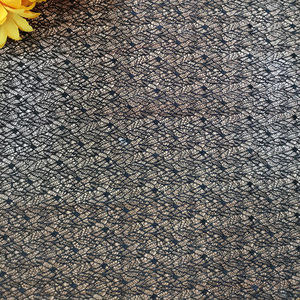 Tissu en dentelle micro-piquée style Ankara africain, doux et respirant en polyester, idéal pour les tenues de <span class=keywords><strong>mariage</strong></span> nigérianes Aso Ebi - Product Image 1