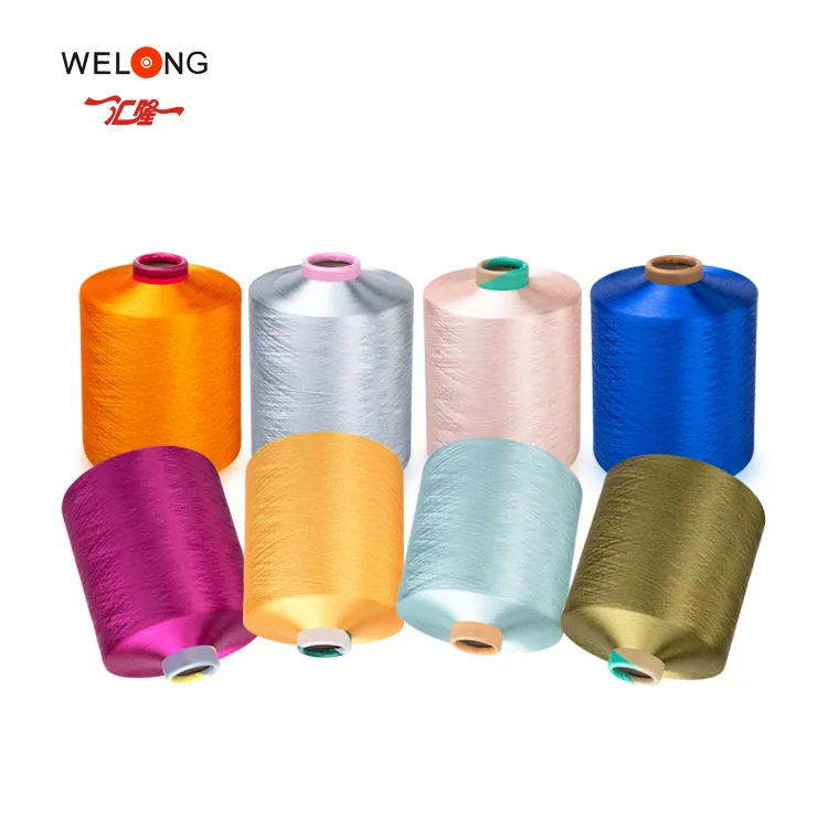 Factory Wholesale DTY Yarn Polyester Filament Yarn DTY iplik Turkey Market