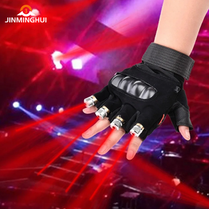 Mehrlinige 4-teilige LED-Laserhandschuhe mit Lila/Rot/Grün Lichtern für DJ-Bühne Halloween Rave & Nachtclub-Nutzung - Product Image 4