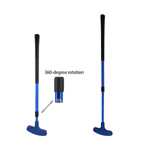 Putter de golf réglable couleur personnalisée <span class=keywords><strong>Mini</strong></span> putter à double face tête en caoutchouc Golf pratique Club Putter pour enfants - Product Image 3
