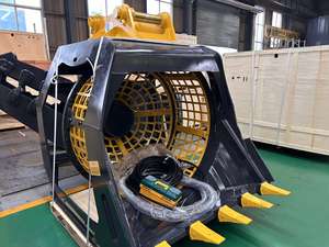 Trommelscherm zandzeefmachine roterende hydraulische zeefbak voor zand, grind en grond zeven hoge capaciteit - Product Image 5