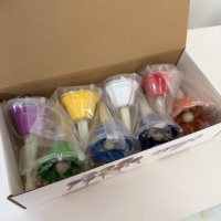 Musical Educational Toy for Kids Children Colorful Handbell Hand Percussion Bells Kit Learning Factory 8 Note Diatonic Metal