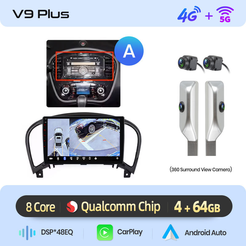 V9 plus +360 CAM silver(4+64GB)A