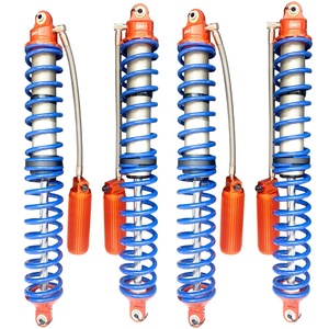 4 Amortiguadores VRD4X4 Coilover con Resortes Azules de Aluminio, Kit de Suspensión Ajustable en 3 Posiciones con Depósito Remoto para Buggy - Product Image 1
