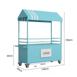 Robuuste & Betrouwbare Moderne Design Commerciële Promotionele Kraam Mobiele Voedselkar voor Buiten Evenementen Hotdogkar Functie - Product Image 2