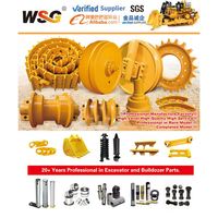Chaîne D6c Track D4C D4E D4D D5 D5H D6H D6D D6E compatible avec Caterpillar pour segment de pignon et rouleau de train de roulement