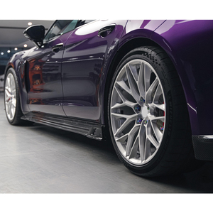 Kit carrosserie pour Panamera 2024-2025 : pare-chocs avant, lèvre avant en fibre de carbone, jupes latérales, garde-boue, pare-chocs arrière, lèvre arrière - Product Image 4