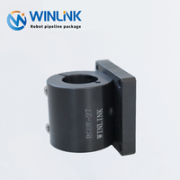 Winlink kemasan pipa Robot enam sumbu, paket Pipa Robot Front End mendukung konektor aluminium hitam seri R27/34 bersertifikat CE