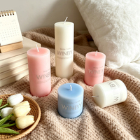 Bougie parfumée en forme de pilule, plusieurs tailles et couleurs, marque privée LP01, vente en gros, pour mariage, anniversaire, décoration intérieure.
