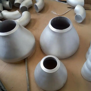 Raccord de tuyauterie concentrique soudé à l'arc manuel en acier doux de haute qualité pour l'installation de systèmes CVC - Product Image 4