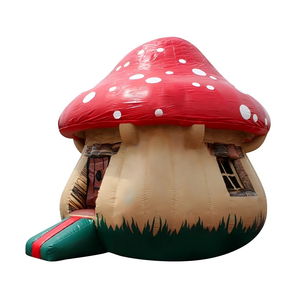 Château gonflable sur le thème <span class=keywords><strong>des</strong></span> champignons, adorable maison de champignons de conte de <span class=keywords><strong>fées</strong></span>, château gonflable robuste en PVC pour enfants - Product Image 3
