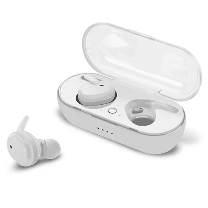 Design leggero e in ear auricolari wireless TWS bluetooth di buona qualità con suono blu