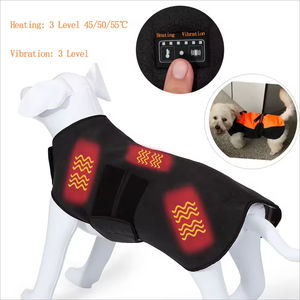 बिल्ली पालतू यूएसबी मौसम पफर सर्दियों के आउटडोर गर्म कुत्ते कोट के साथ 3 तापमान नियंत्रण गर्म कुत्ते जैकेट - Product Image 5