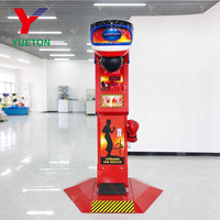 Machine d'arcade de boxe Big Punch à monnayeur pour jeux de récompense, modèle d'usine