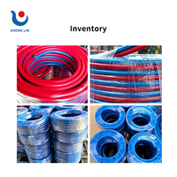 Tuyau de soudage oxy-acétylène en PVC haute pression, robuste, durable et étanche, prix direct usine, service de découpe -40°C +100°C