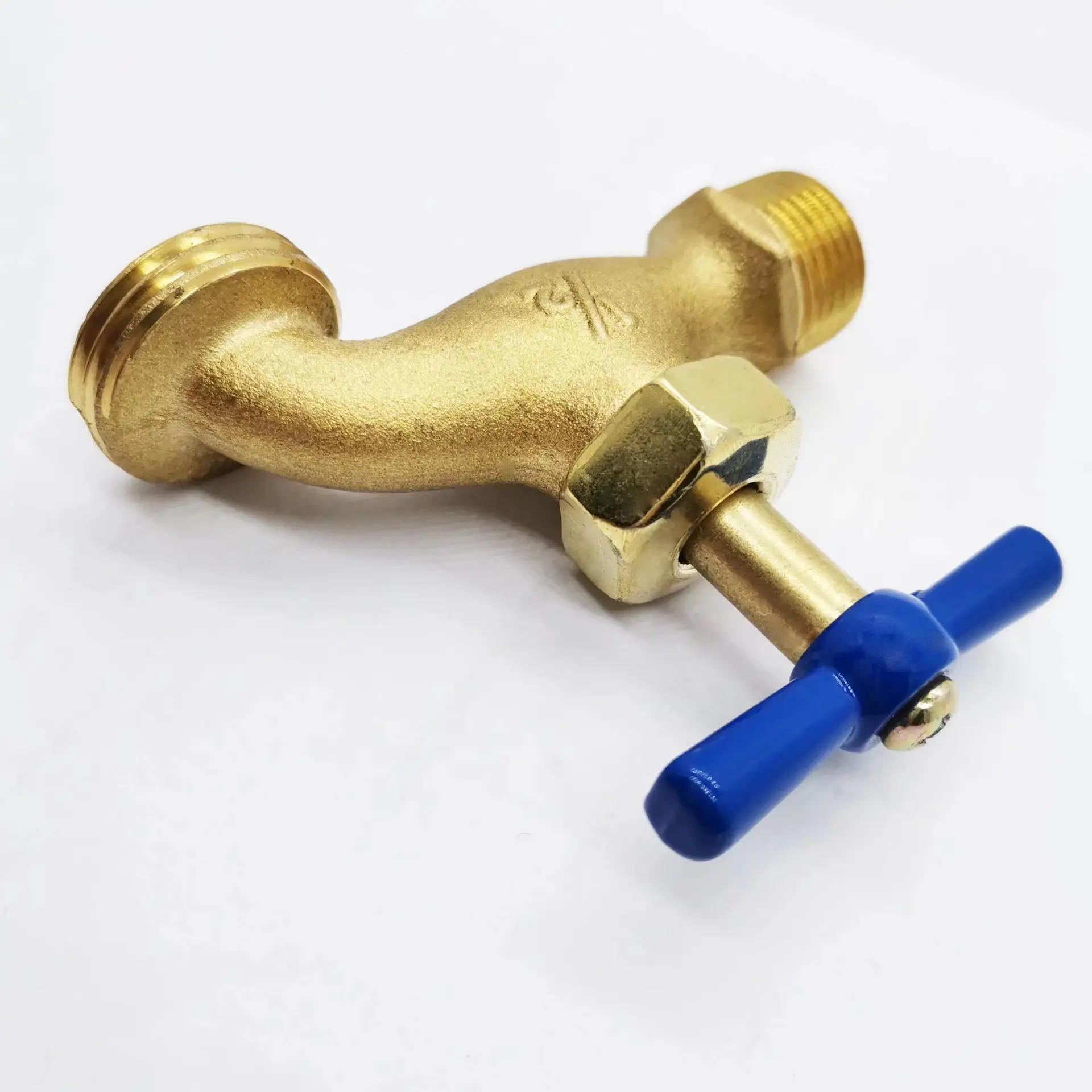 Hot Sales 1/2 x 3/4 inch Garden Brass Hose ended Bib cock