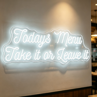 Letrero de Neón Personalizado con Logotipo, Letrero Luminoso para Empresa, Decoración de Pared, Panel de Exhibición, Soluciones de Iluminación para Tiendas Minoristas