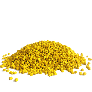 Fabricante de Masterbatch de plástico Masterbatch amarillo Masterbatch para tubería corrugada de doble pared HDPE de color amarillo - Product Image 2