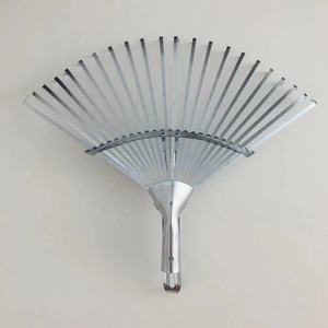 Eropa 22 tines galvanis dapat disesuaikan teleskop penggaruk daun logam - Product Image 3