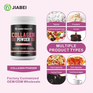 Kollagen OEM Maßgeschneiderte Nahrungsergänzung Hersteller Kollagenpulver Unterstützt Gesunde Haut und Starke Nägel Nahrungsergänzungsmittel für Frauen - Product Image 3