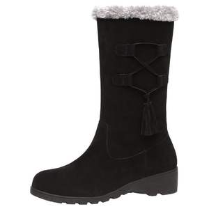 Nuevas Botas de Nieve de Invierno para Mujer con Suela Gruesa, Botas Cálidas de Media Pantorrilla, Zapatos Nórdicos de Algodón, Botas Cortas Versátiles con Forro Polar Engrosado - Product Image 5