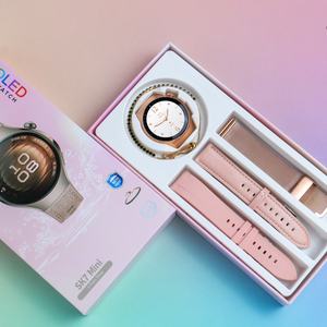 Reloj inteligente con pantalla HD de 1,27 "para mujer, con temporizador para relojes deportivos Fitness, resistente al agua, asistente de voz, reloj inteligente para mujer para Android IOS - Product Image 2