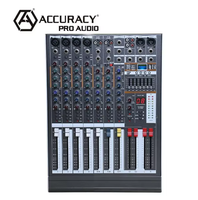 Precision Pro Audio MX8-4MP3, haut-parleur DJ de fête professionnel, mélangeur Audio avec MP3